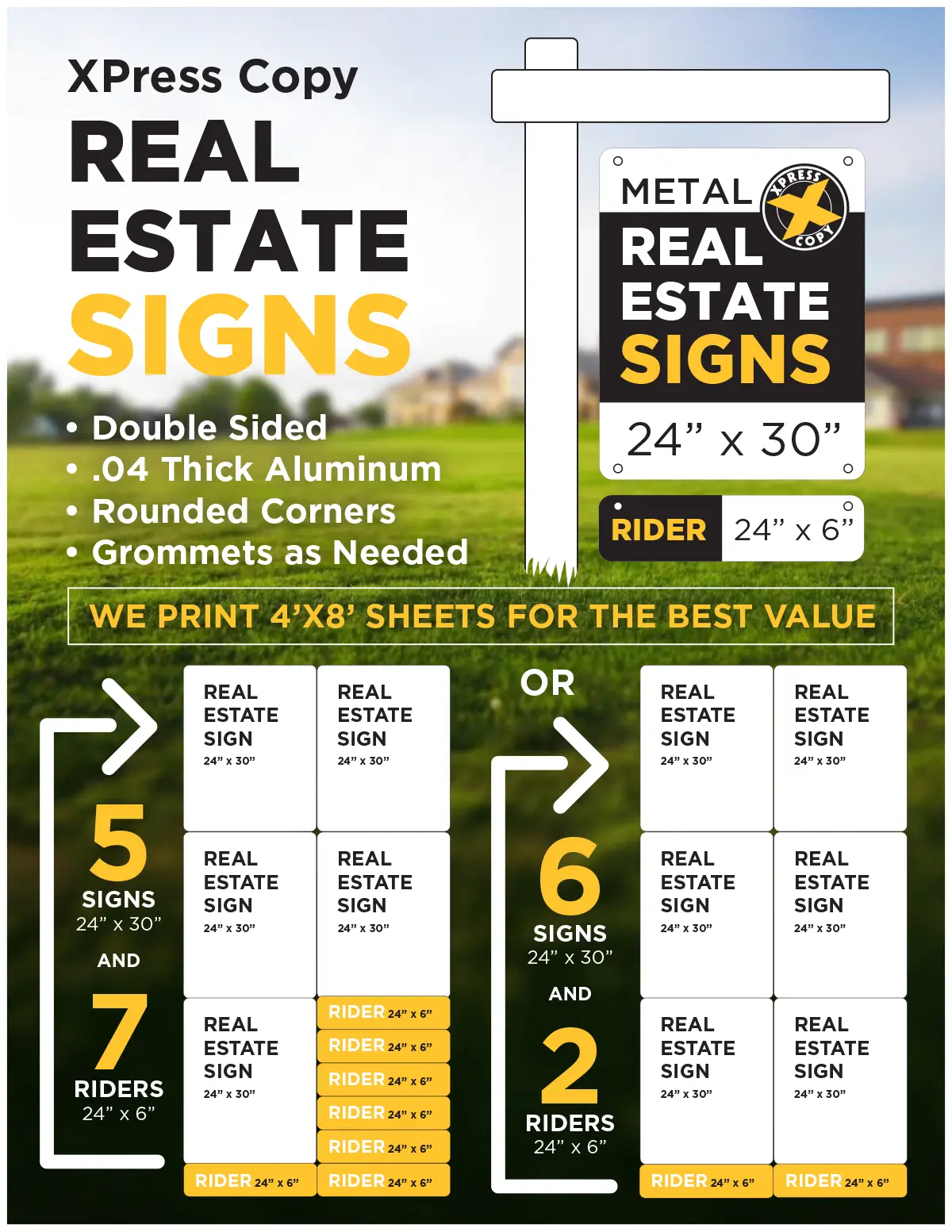 Real Estate Signs