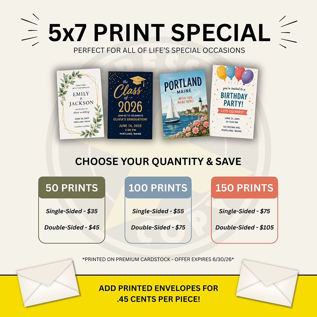 June Special: 5x7 Print Special